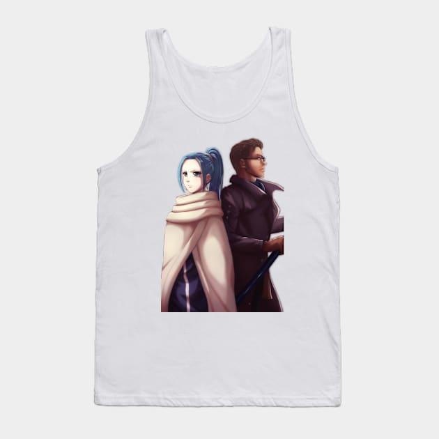 The princess and the warrior. Tank Top by DeyvidEndo182